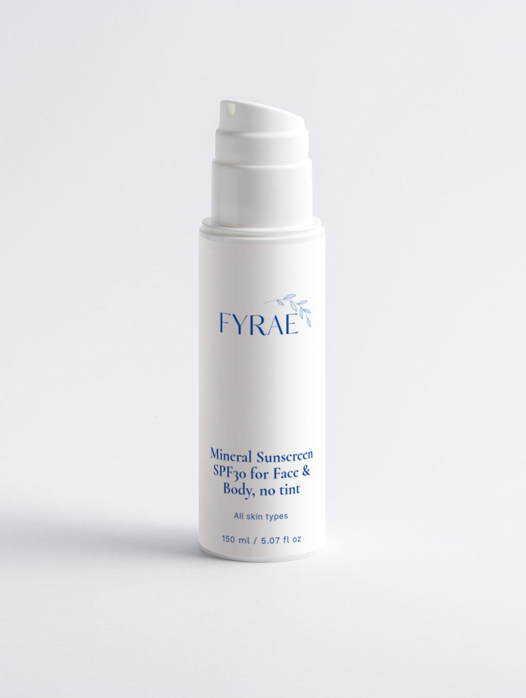 Mineral Sunscreen SPF30 for Face & Body, no tint